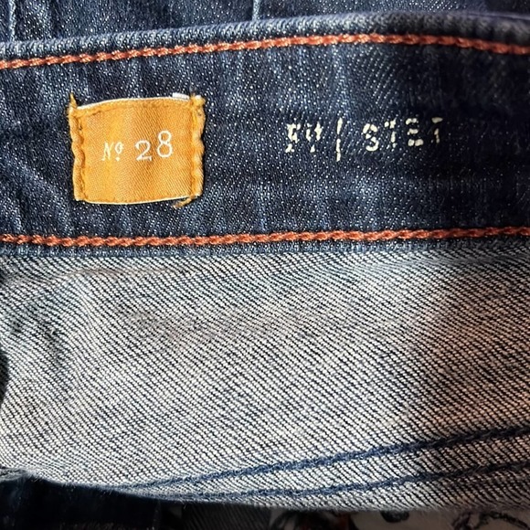 Anthropologie Pilcro STET High Rise Ankle Crop Skinny Jean Size 28 - Picture 4 of 8
